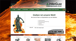 Desktop Screenshot of interguss.de