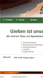 Mobile Screenshot of interguss.de