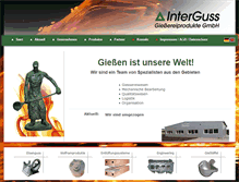 Tablet Screenshot of interguss.de